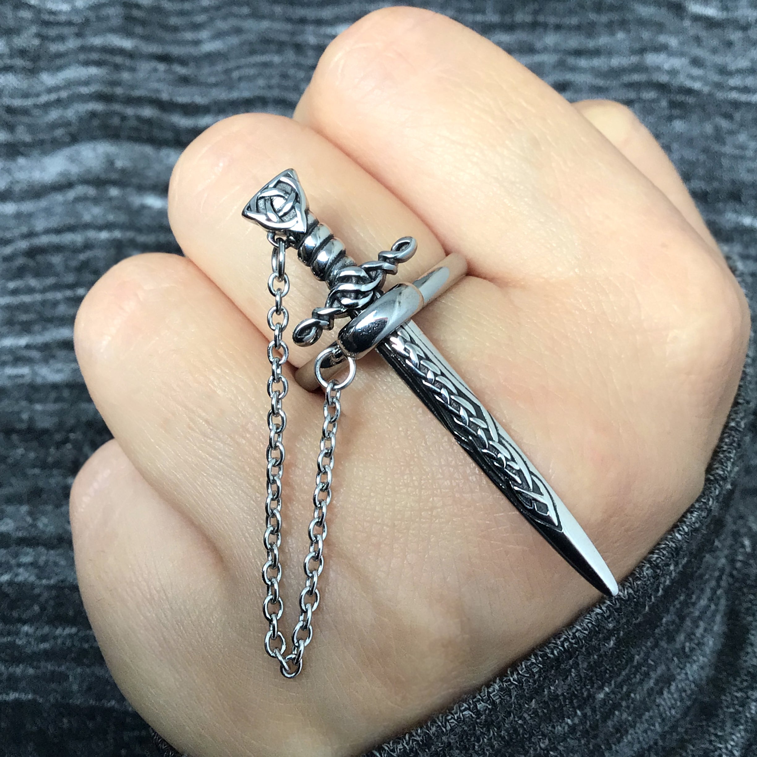 Celtic Sword ring