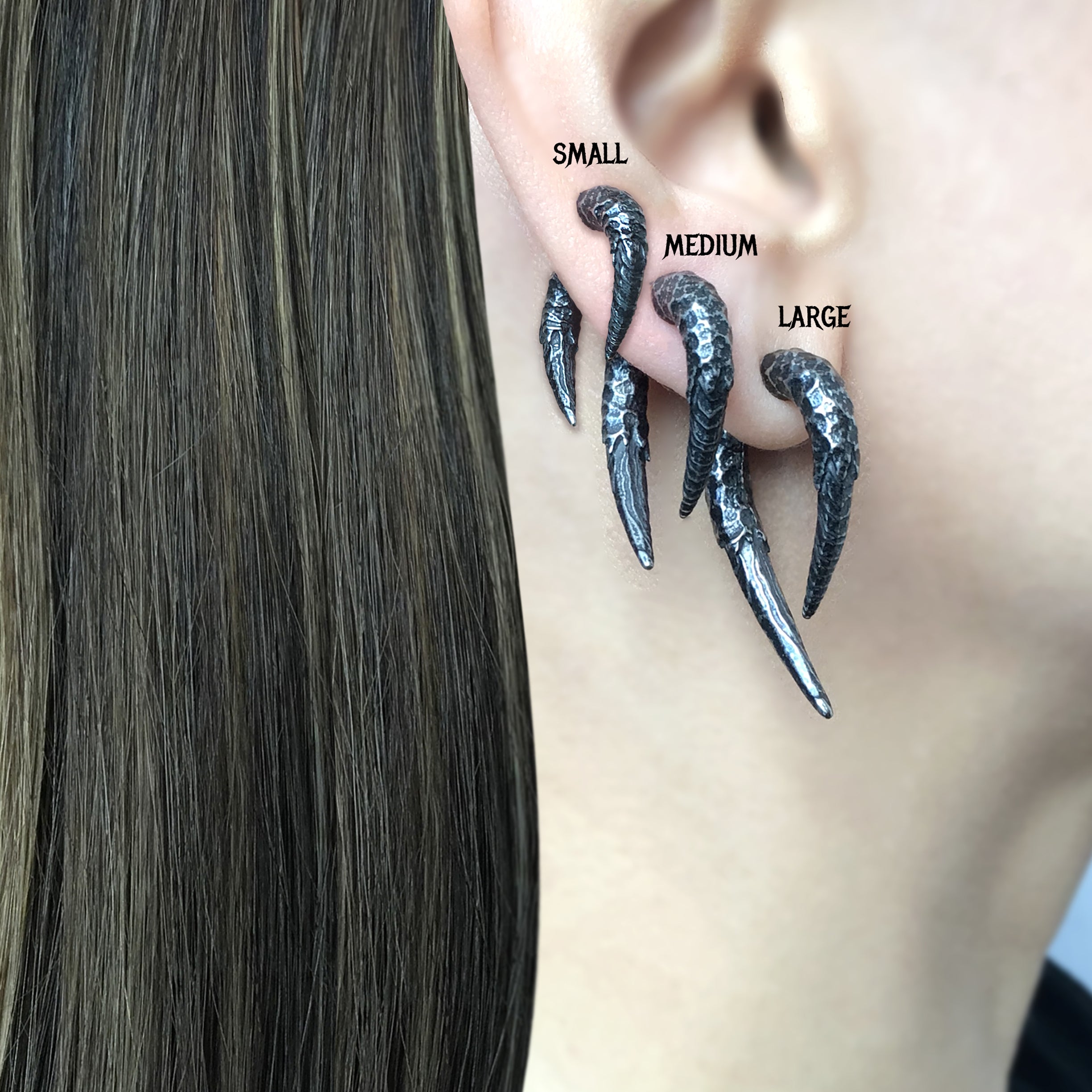 Dragon Claw ear jacket