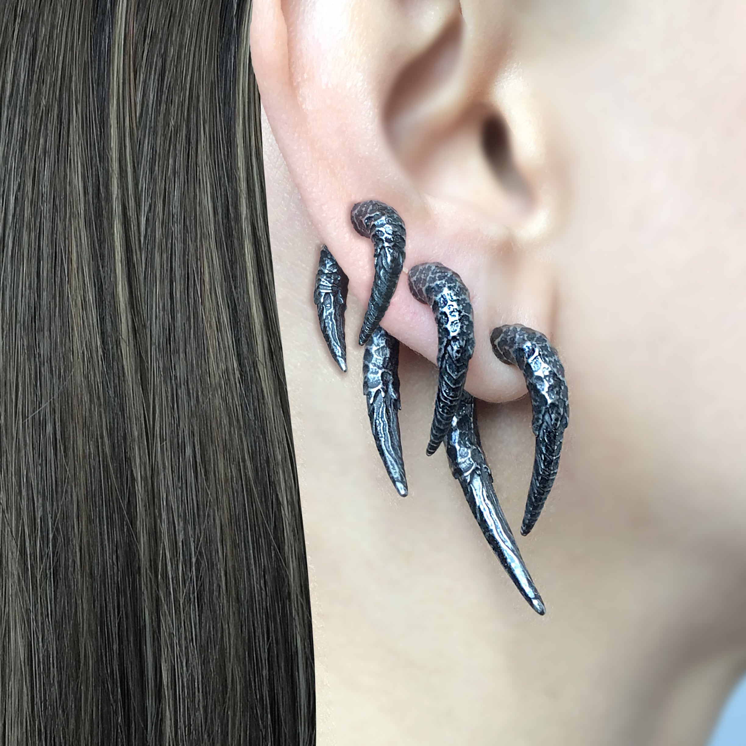 Dragon Claw ear jacket