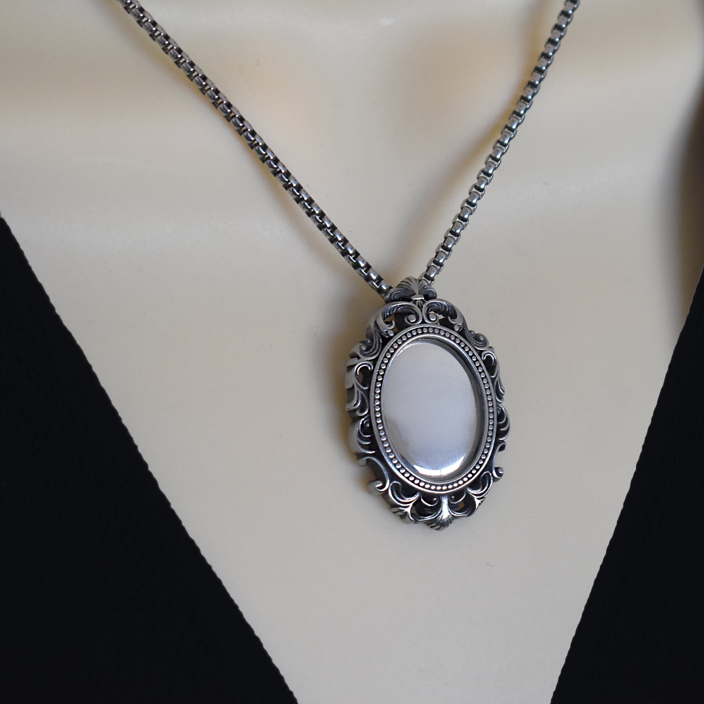Gothic Victorian protection mirror
