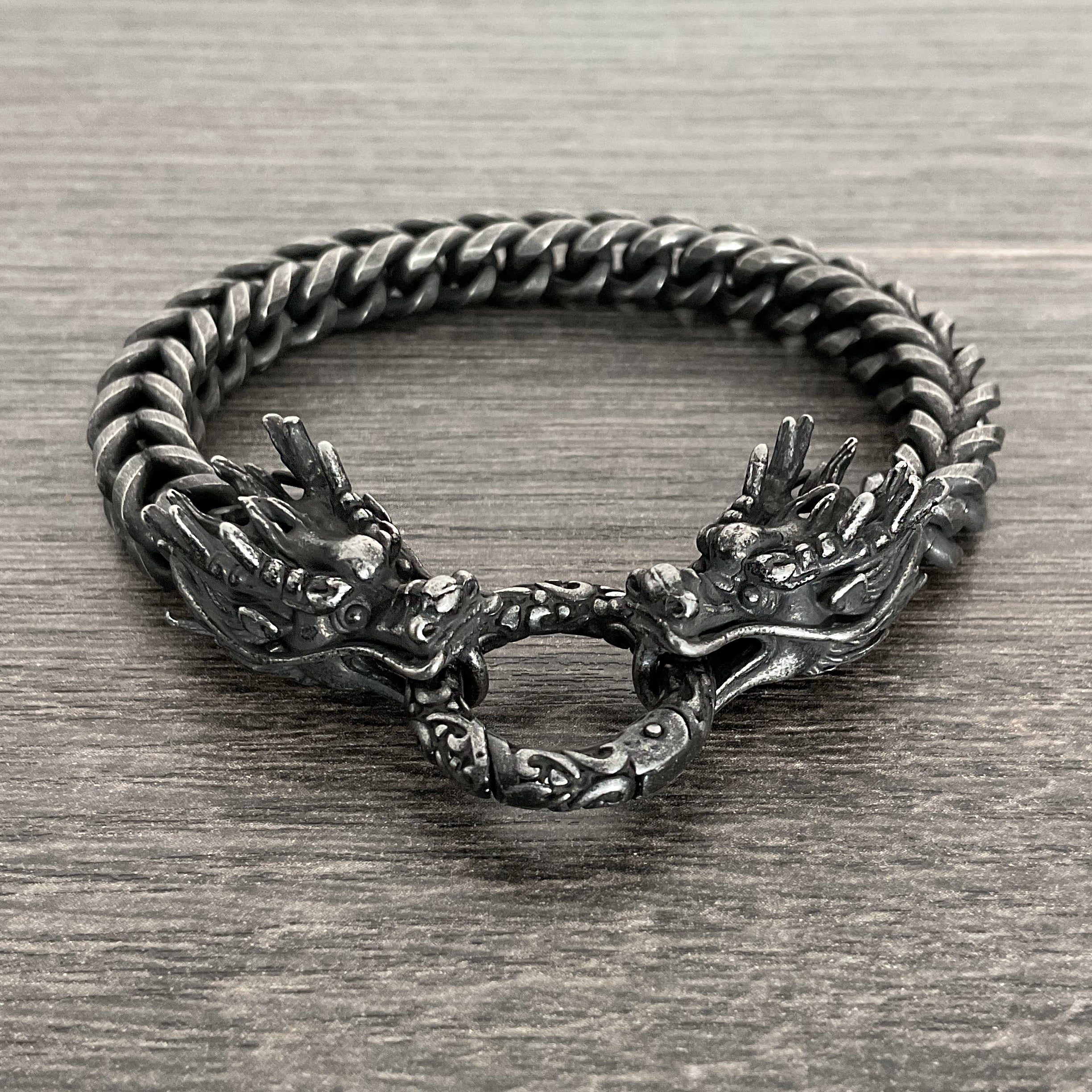 Two headed Dragon bracelet