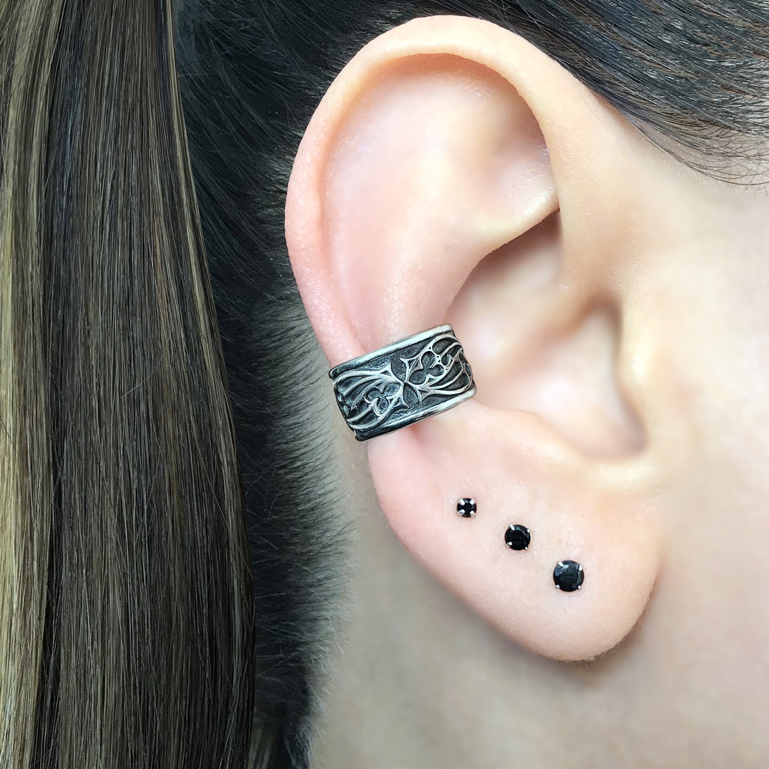 Ornate Gothic Ear Cuff