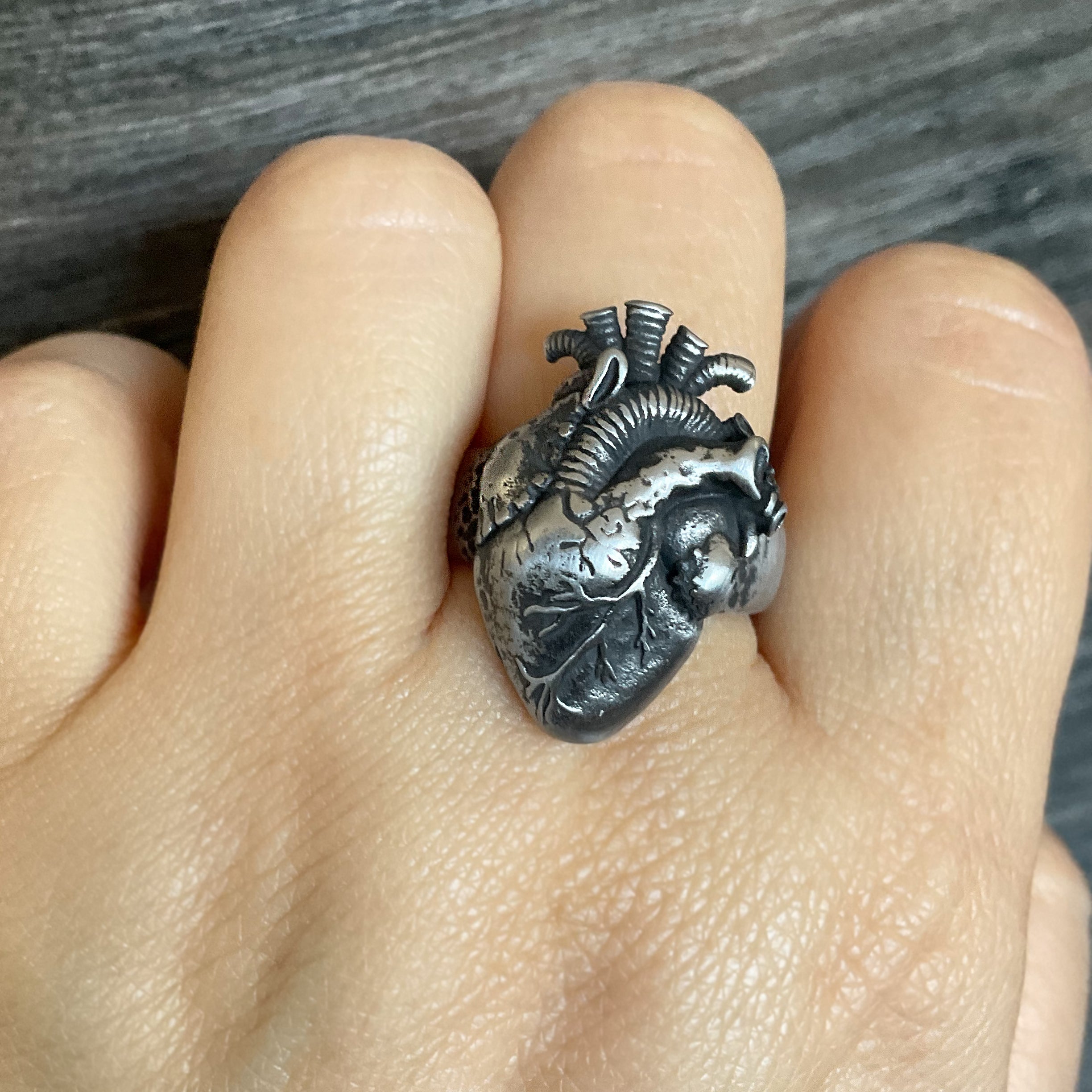Anatomical Heart Ring