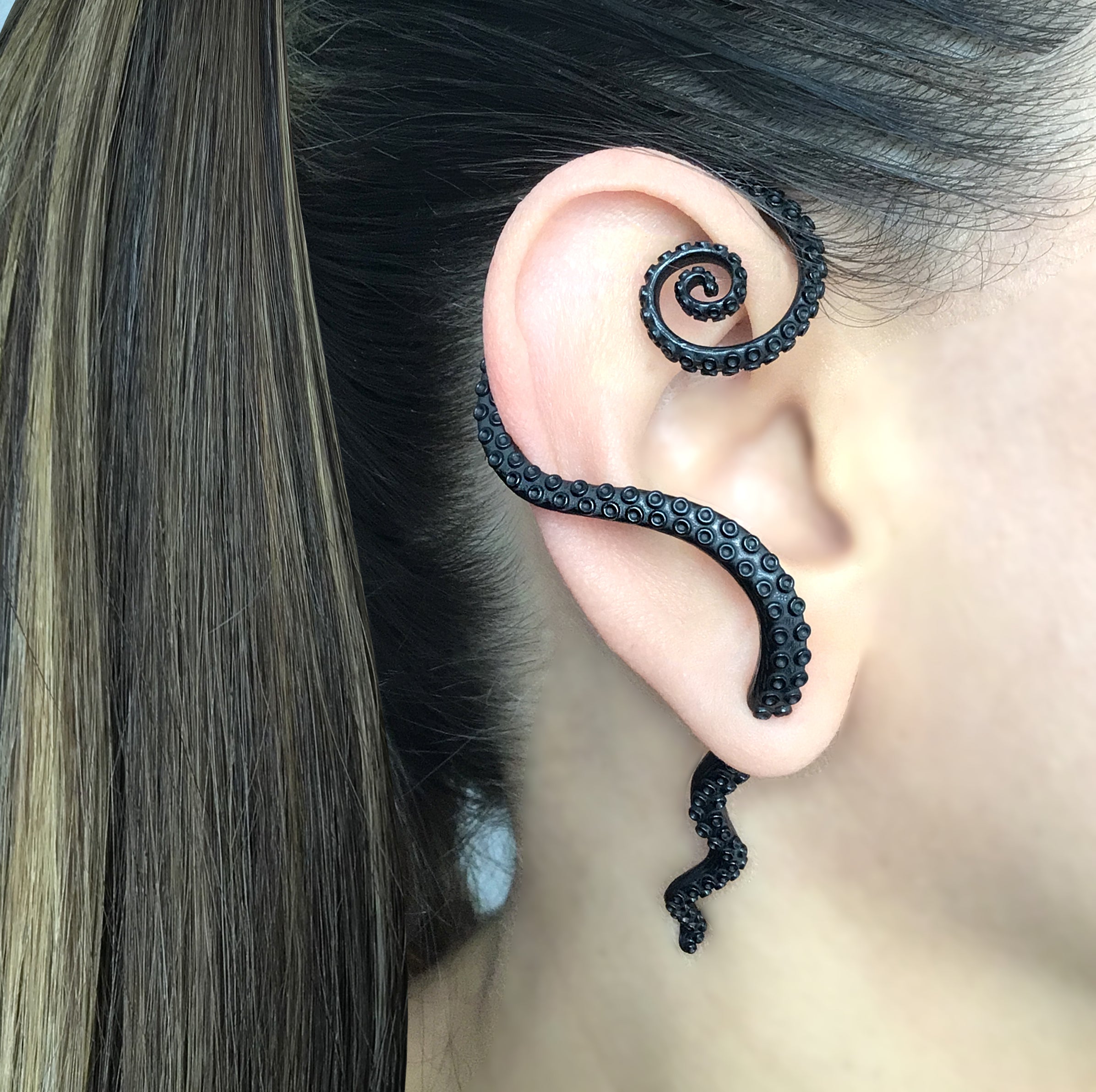 Octopus Tentacle Ear Wrap