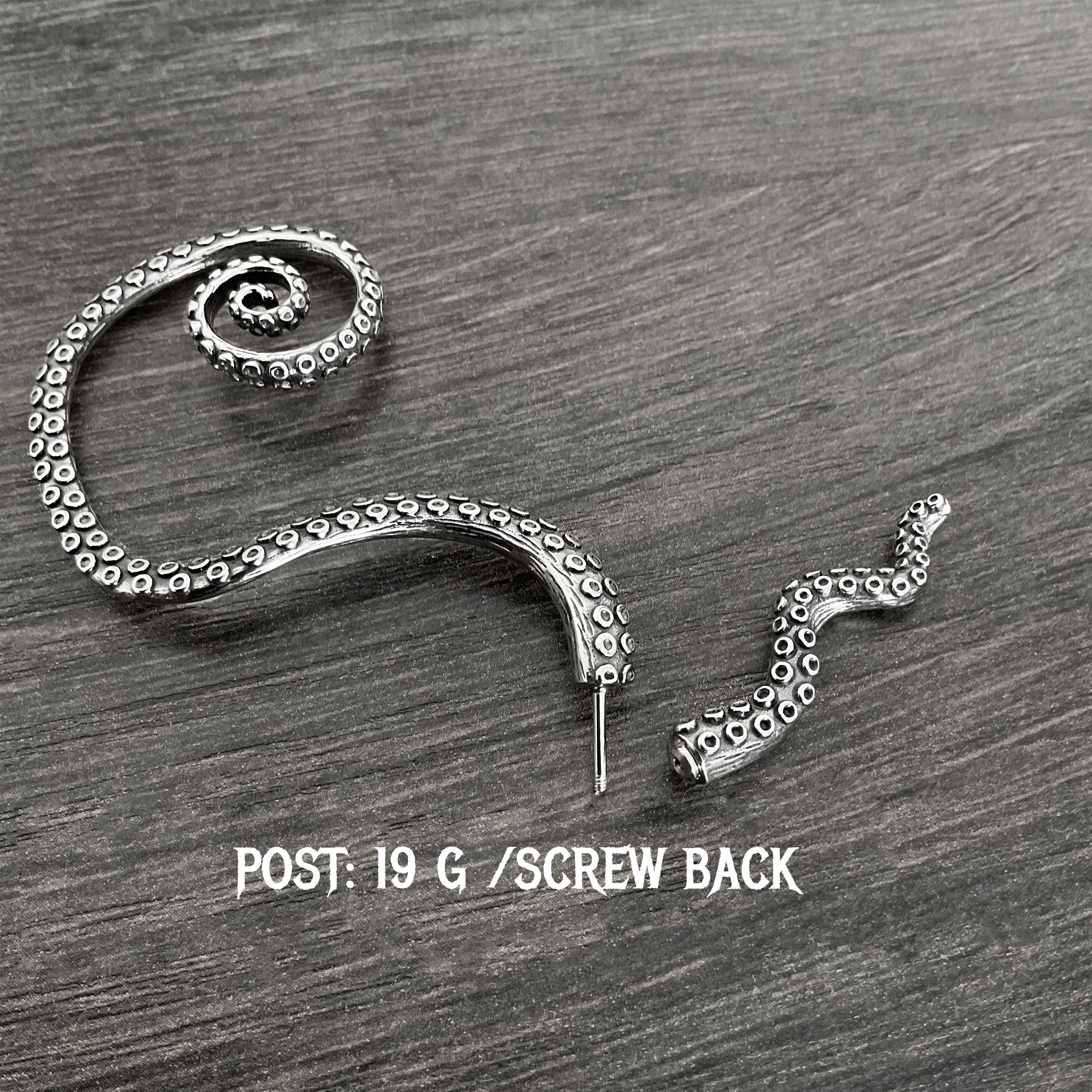 Octopus Tentacle Ear Wrap