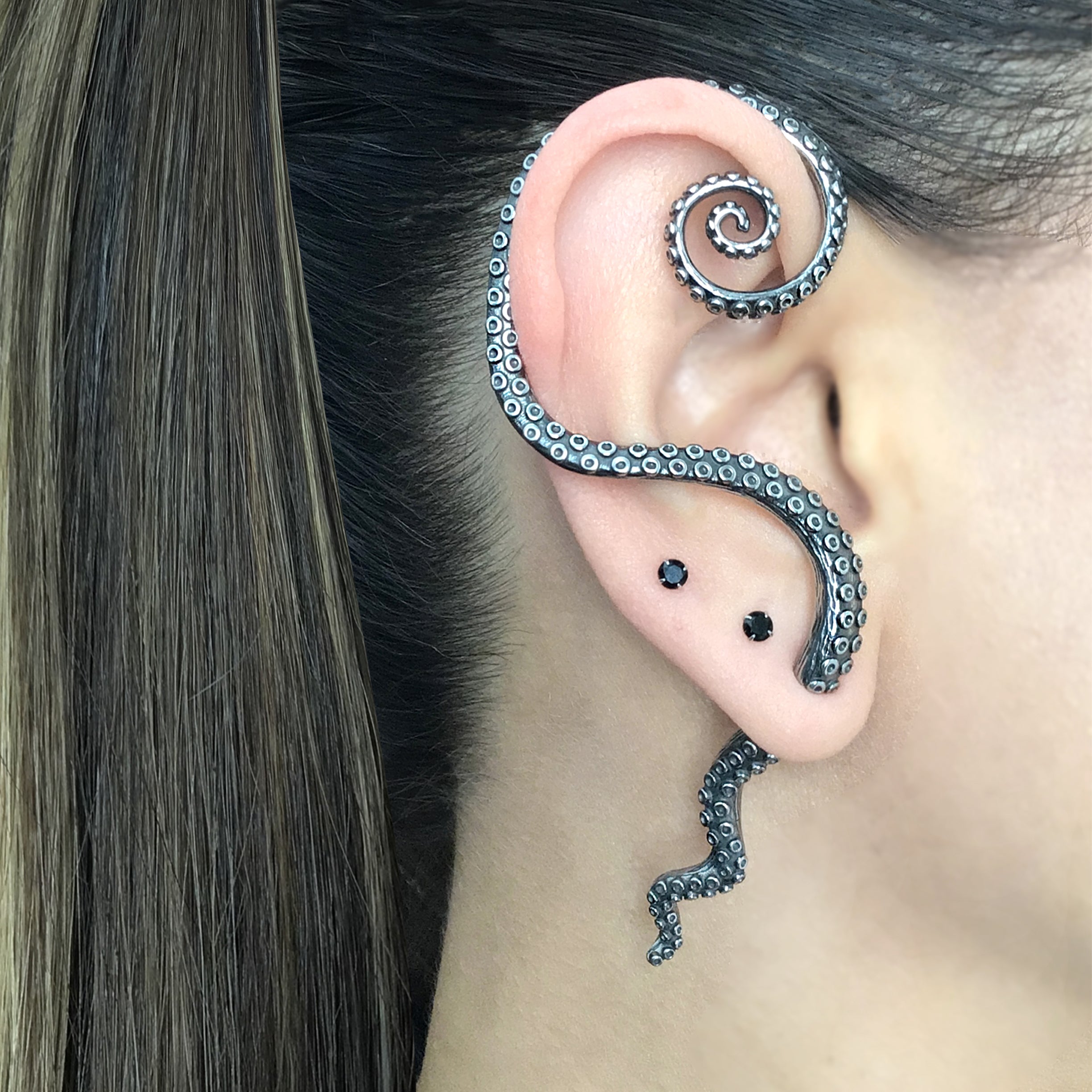 Octopus Tentacle Ear Wrap