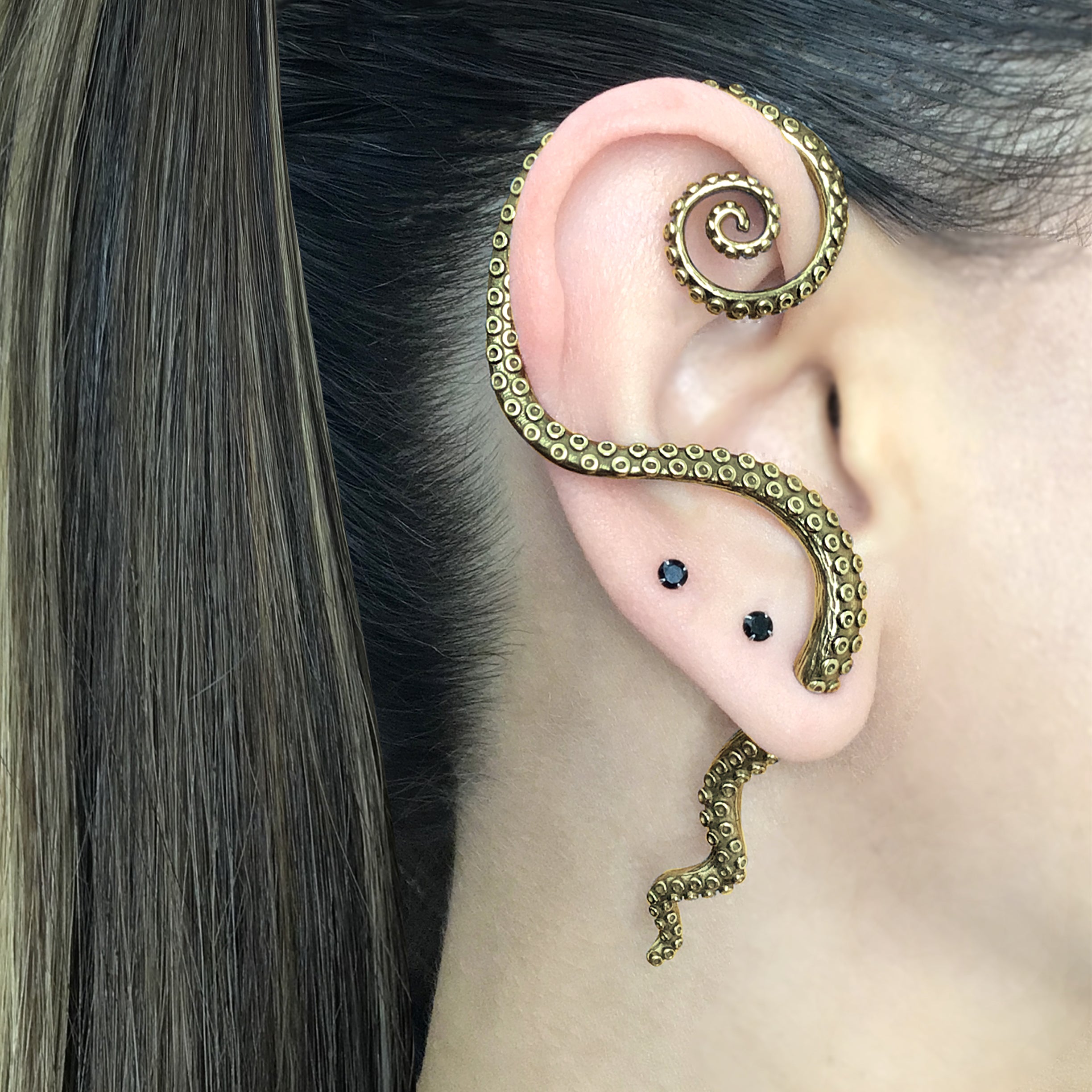 Octopus Tentacle Ear Wrap