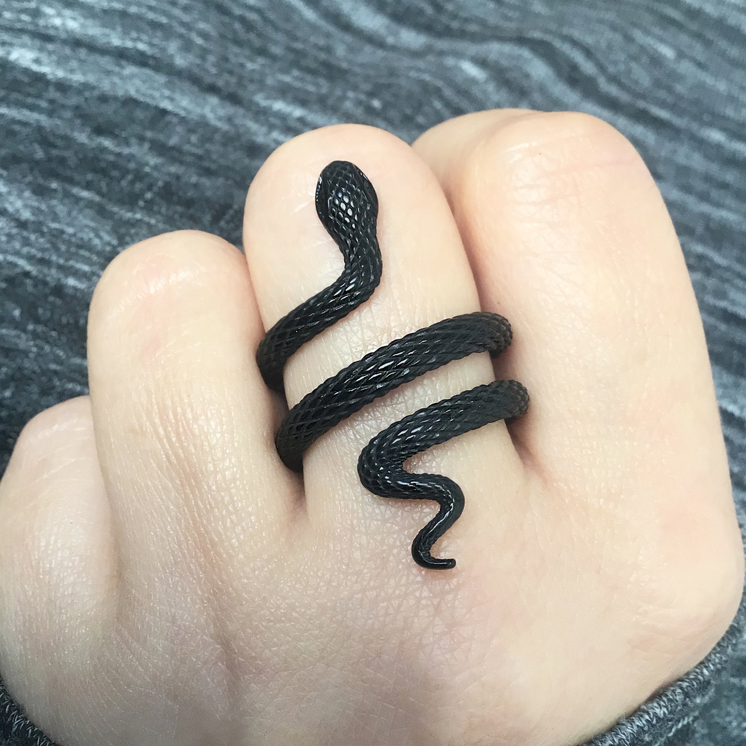 Large snake ring