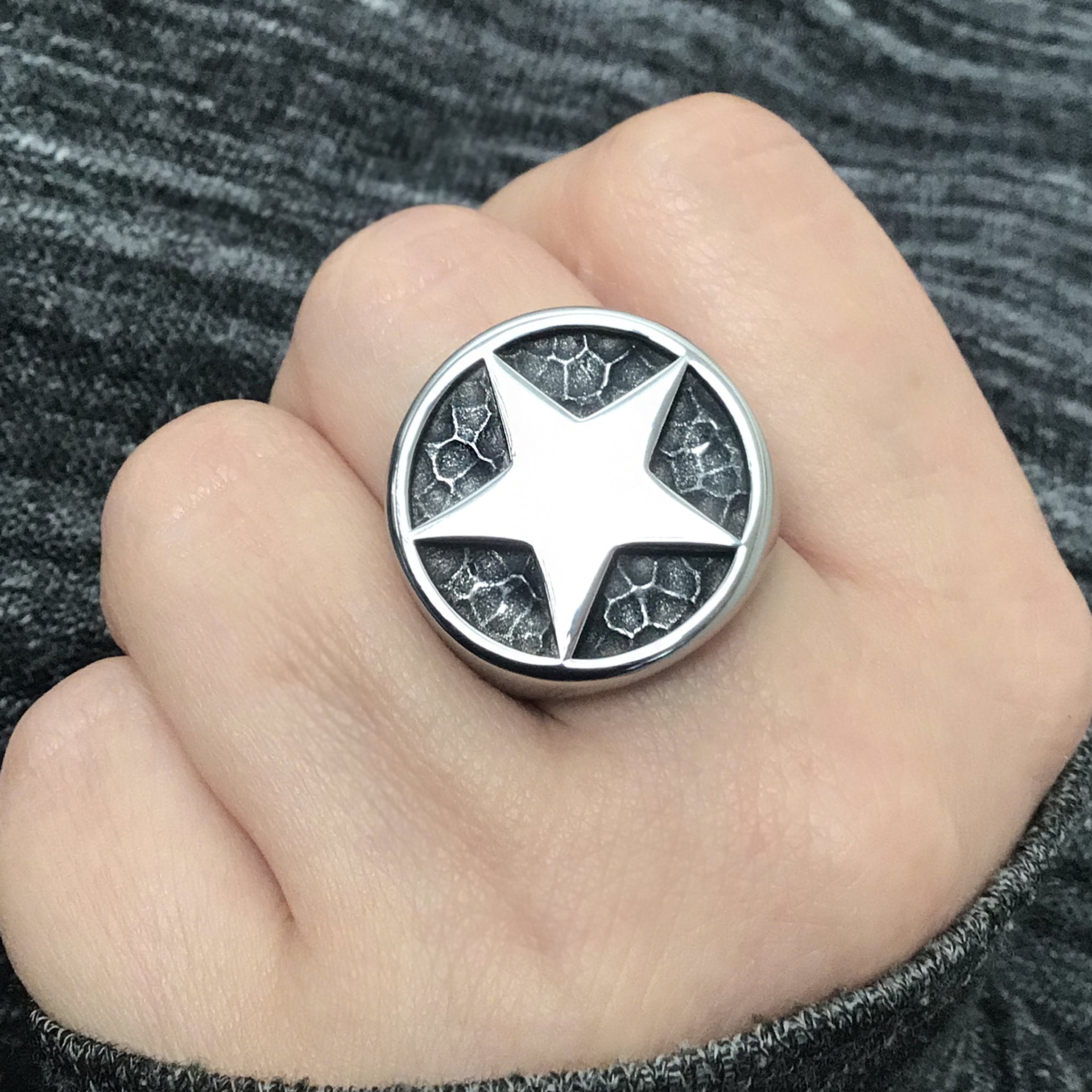 Star Signet ring