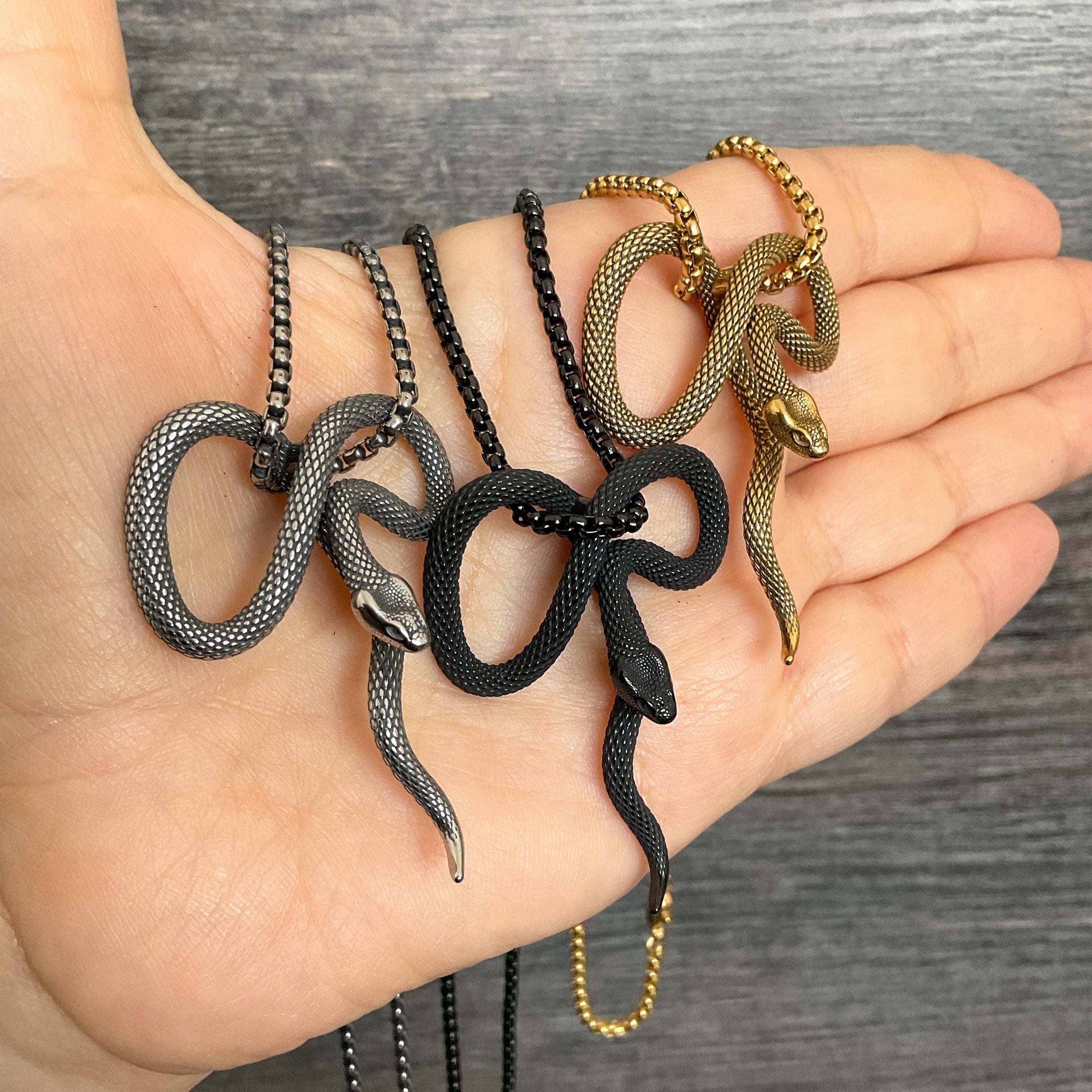 Snake necklace