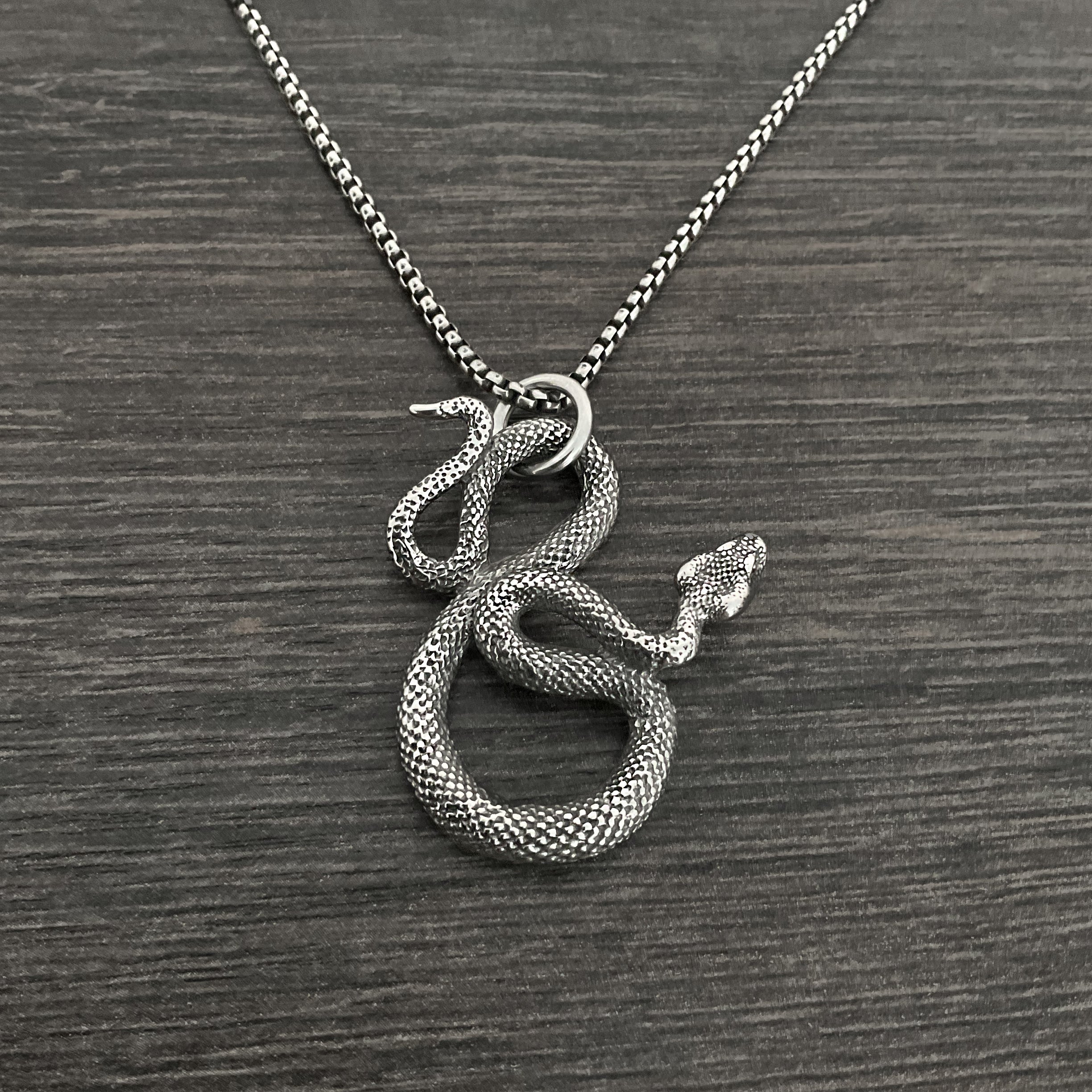 Enid Snake necklace