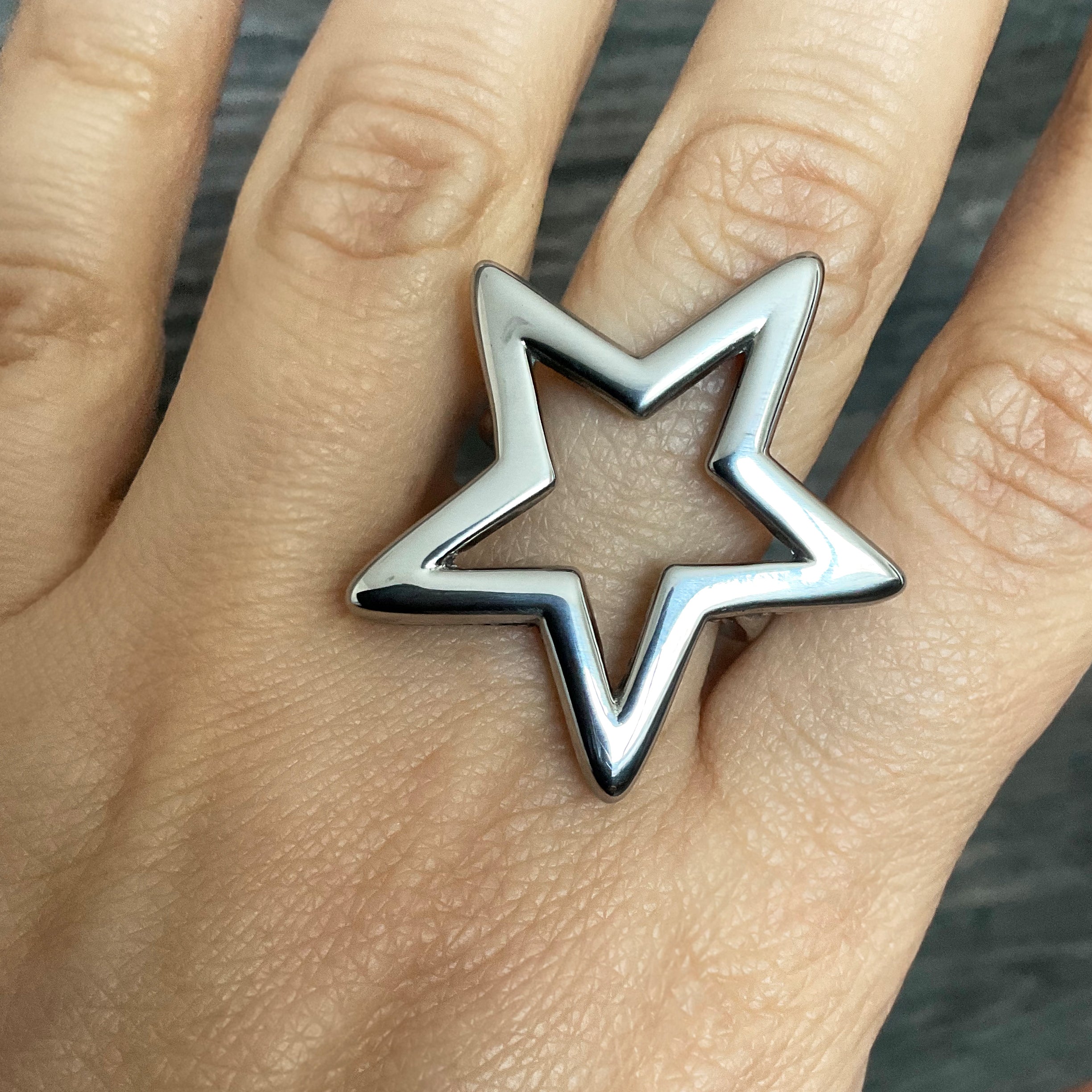 Large Star ring