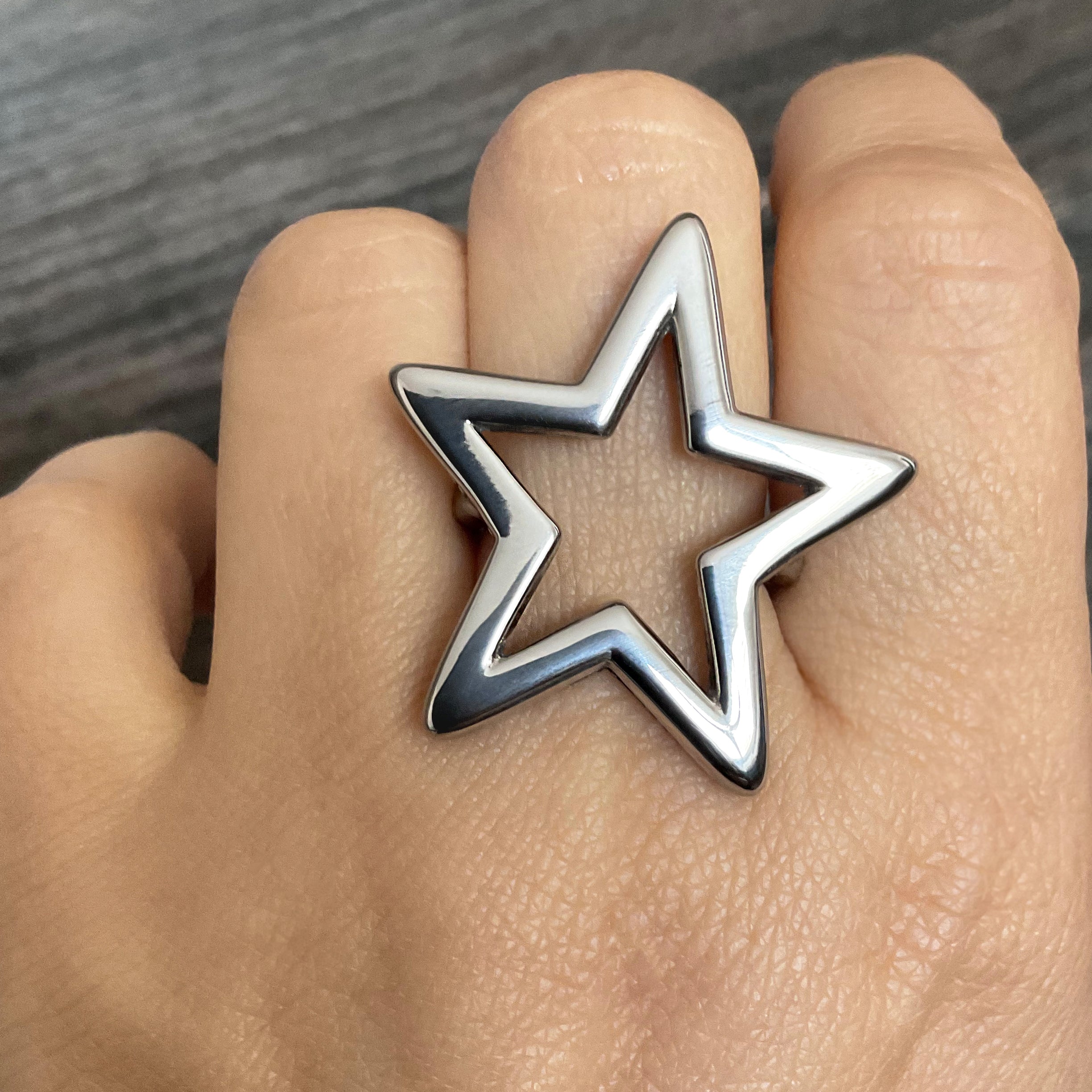 Large Star ring