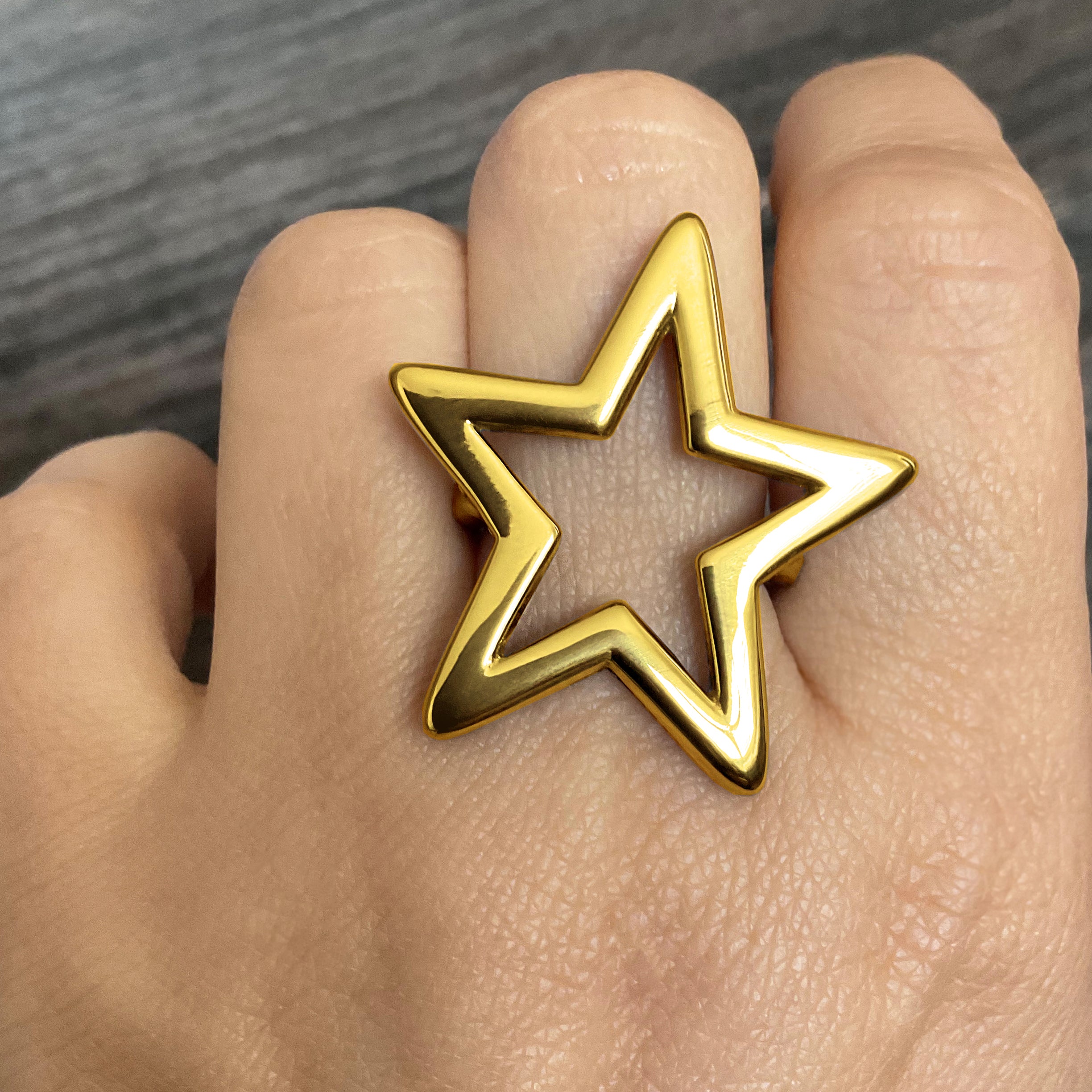 Large Star ring