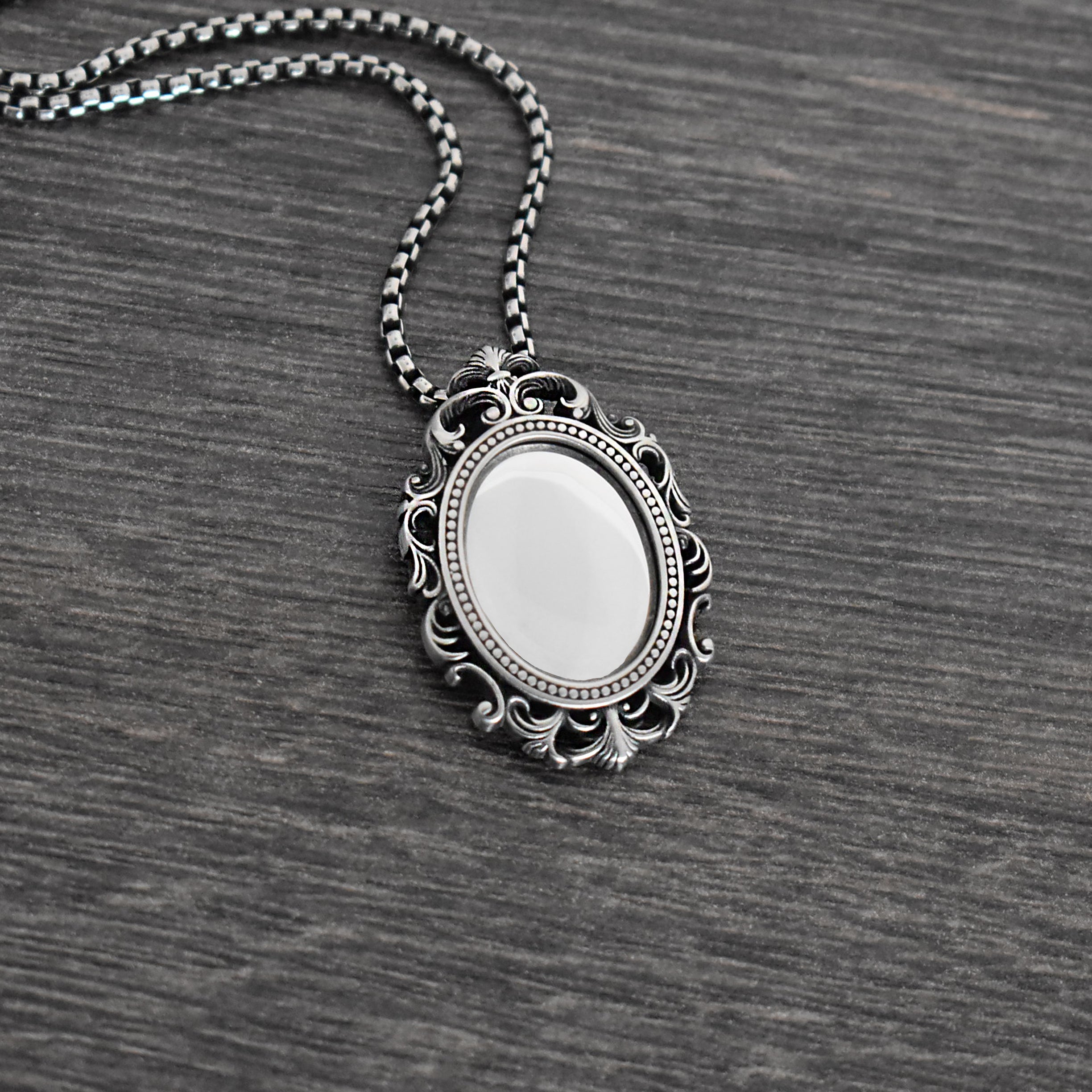 Gothic Victorian protection mirror